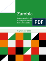 Zambia Education Policy Review Paving The Way For SDG 4 PDF