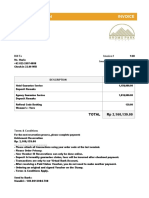 Bromo Park Hotel Invoice: Bill To Invoice # Invoice Date