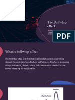 The Bullwhip Effect