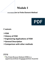 Introduction To Finite Element Method