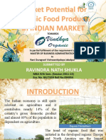 Market Potential For Organic Food Products in Indian Market: Ravindra Nath Shukla