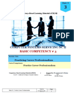 CBLM On Practice Career Professionalism