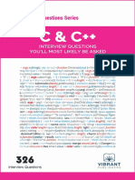C & C++ Interview Questions You'll Most Likely Be Asked
