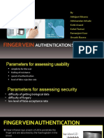 Finger Vein: Authen Tication System