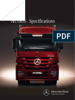 Actros Spec Brochure 2018 PDF