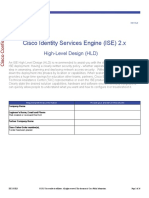 Cisco Identity Services Engine (ISE) 2.x: High-Level Design (HLD)