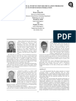 Abnormal Vertical Pump Suction Recirculation Problems Due To Pump-System Interaction