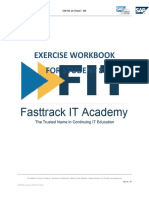 Exercise Workbook For Student 8: SAP B1 On Cloud - AIS