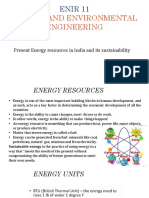 Energy and Environmental Engineering: Enir 11