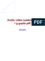 Audio Video Systems by R G Gupta PDF: Direct Link #1