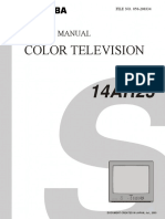 Color Television: Service Manual