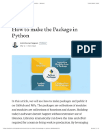 How To Make The Package in Python - Data Driven Investor - Medium