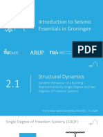 Introduction To Seismic Essentials in Groningen