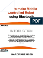 How To Make Mobile Controlled Robot Using Bluetooth