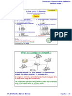 What Is A Computer Network ?: Topics