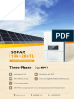 Brosur Inverter Sofar Solar 10kW Dan 20kW