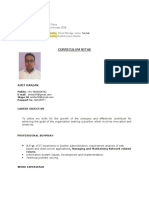 Amit Ranjan: Curriculum Vitae