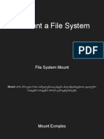 Mount A File System: LIC-L11