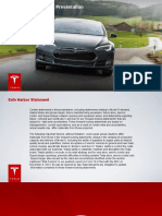 Tesla Motors Investor Presentation: Jeff Evanson