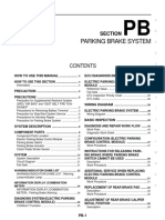 Parking Brake System: Section