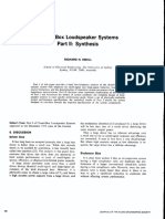 Small - Closed Box System part-II