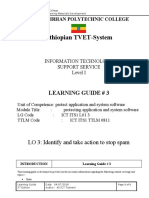 Ethiopian TVET-System: Learning Guide # 3