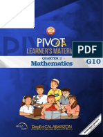 Mathematics G10: Quarter 2