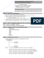 Project 1:-Internet Troubleshooting: Your Name Search