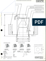 Omega Lighting C3212TW INC PAR-38 Paracone Downlight Spec Sheet 1-86