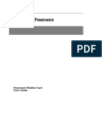 Modbus Card User Guide