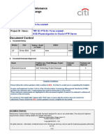 Enhancement - Maintenance Implementation Change: Program Name: Project ID - Name