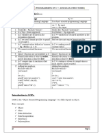 Difference Between C & C++: C Language C++: Unit - 1