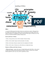 A Deeper Understanding of Ethics