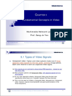 Fundamental Concepts in Video: 5.1 Types of Video Signals