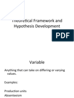 Theoretical Framework and Hypothesis Development