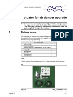 Electrical Actuator For Air Damper Upgrade: 1 Delivery Scope