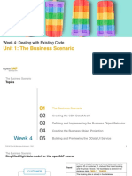 Unit 1: The Business Scenario: Week 4: Dealing With Existing Code