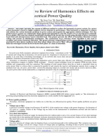 A Comprehensive Review of Harmonics Effects On Electrical Power Quality