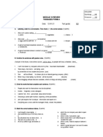 Module 10 Review Passages Form A Name: José Cárdenas Date: 12-01-21 Test Grade: /53