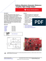 High-Bandwidth Arbitrary-Waveform Generator Reference Design: DC or AC Coupled, High-Voltage Output