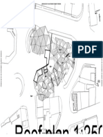 Roof Plan 1:250: Produced by An Autodesk Student Version