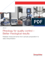 Rheology For Quality Control - Better Rheological Results