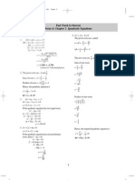 Fast Track To Success Form 4: Chapter 2 Quadratic Equations: Paper 1