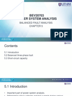 BEV20703 Power System Analysis