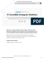 41 Incredible Instagram Statistics You Need To Know - Brandwatch