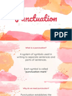 Punctuation English Report