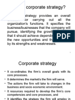 What Is Corporate Strategy?