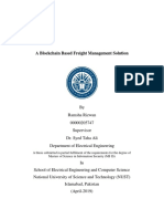 Blockchain Based Freight Management Solution Thesis