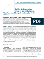 Internet of Things (Iot) For Next-Generation Smart Systems: A Review of Current Challenges, Future Trends and Prospects For Emerging 5G-Iot Scenarios