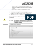 Simplex Installation Instructions TrueAlert Power Supply